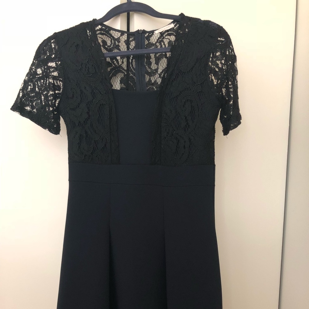 Dress black and navy blue